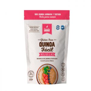 Hojuela de quinoa tostada